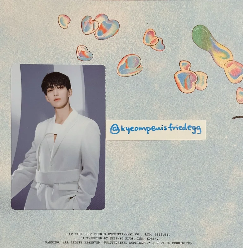 SEVENTEEN WORLD TOUR [NEW_] Trading Card Set DK