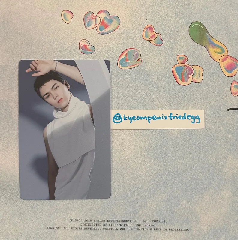 SEVENTEEN WORLD TOUR [NEW_] Trading Card Set VERNON