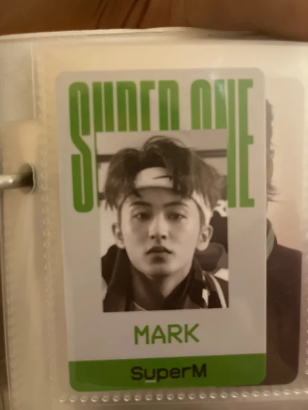 Superm One One Ver Album Photocard