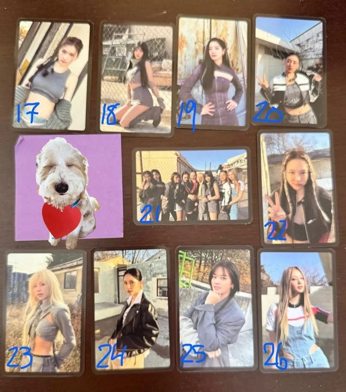 Nayeon READY TO BE PHOTOCARD SET BE VER.