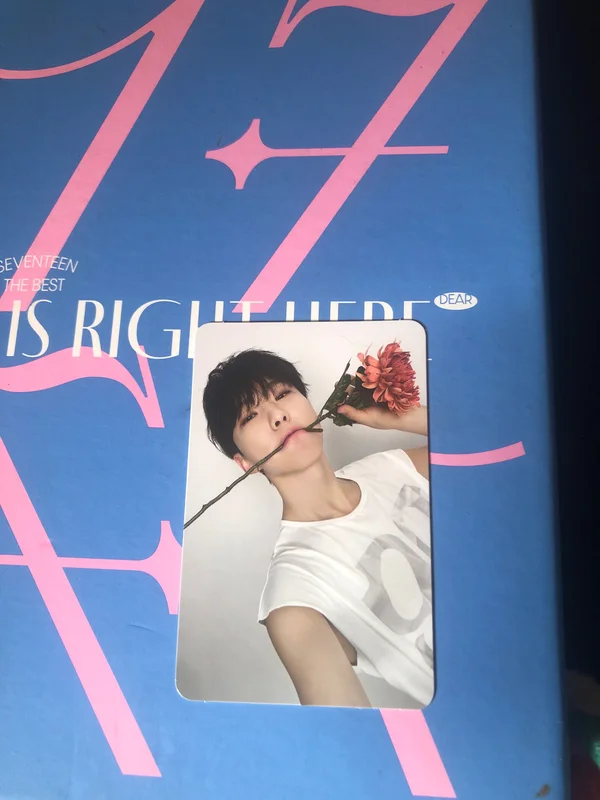 17 IS RIGHT HERE Photocard Hoshi