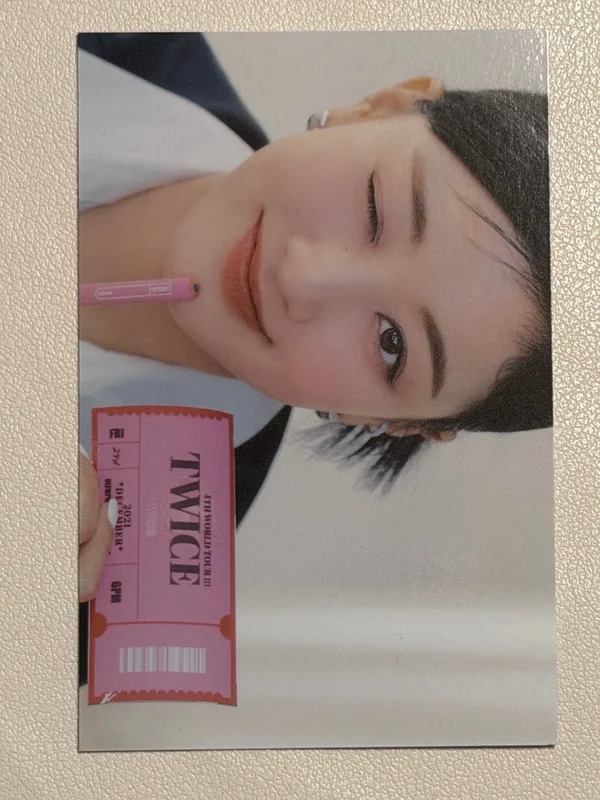 TWICE 5TH WORLD TOUR READY TO BE TRADING CARD