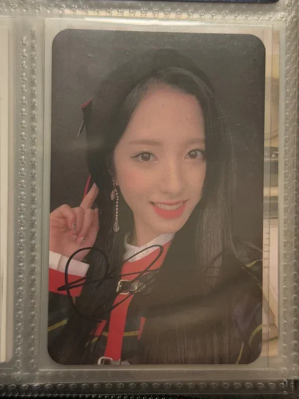 WJ PLEASE? ver. Signed Photocard Signature