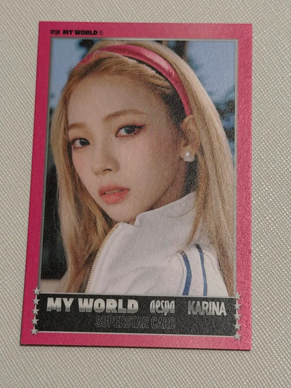 MY WORLD Zine Ver. Trading Card Set