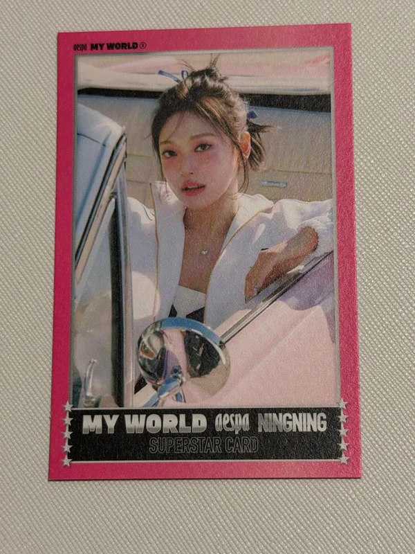 MY WORLD Zine Ver. Trading Card Set