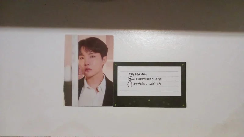 WTS BTS JHOPE HYBE INSIGHT THE DAYDREAM BELIEVERS PHOTOCARD SET