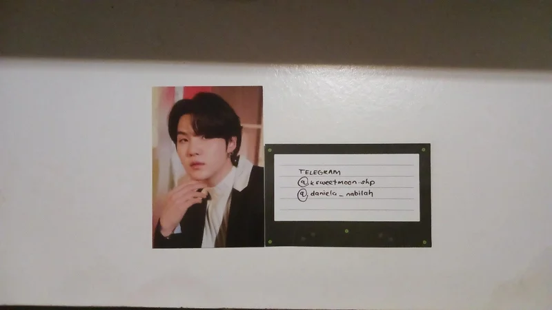 WTS BTS SUGA HYBE INSIGHT THE DAYDREAM BELIEVERS PHOTOCARD SET