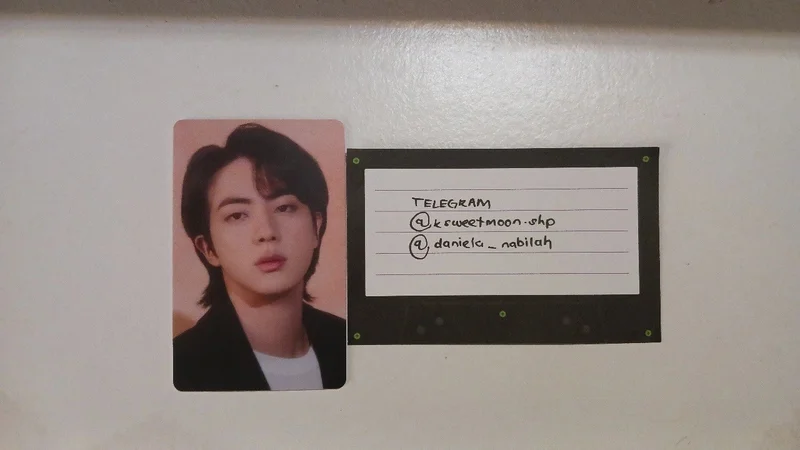 WTS JIN HYBE INSIGHT TICKET RANDOM PHOTOCARD