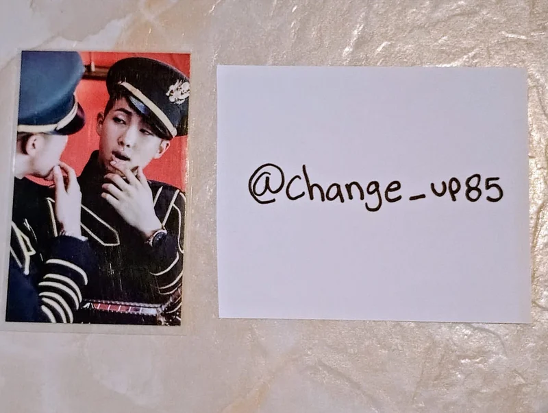 BTS SUGA 'RUN (Japanese Ver.)' Photocard | Sold by ktherapy0815