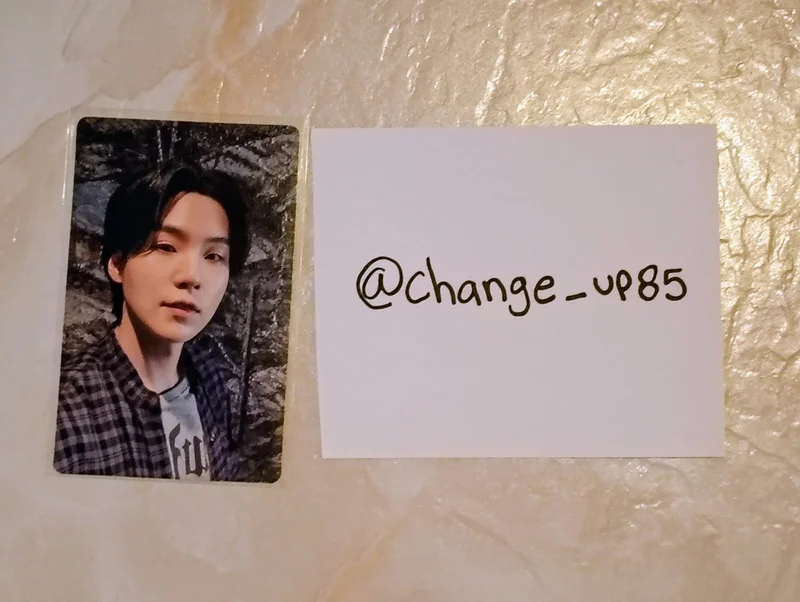 Agust D D-DAY SOUND WAVE LUCKY DRAW