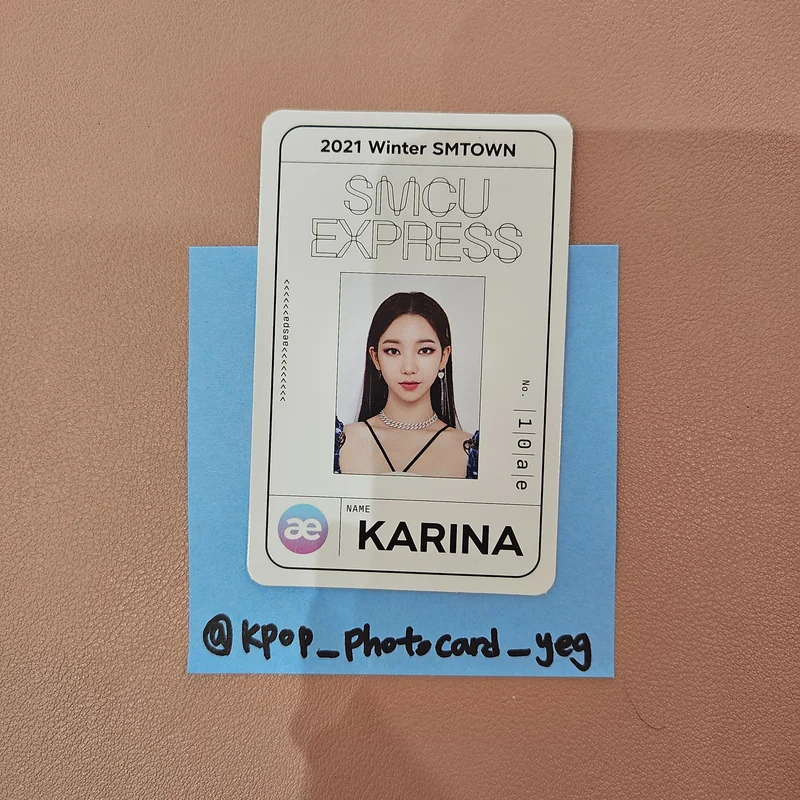 2021 Winter Smtown : Smcu Express Pass Card