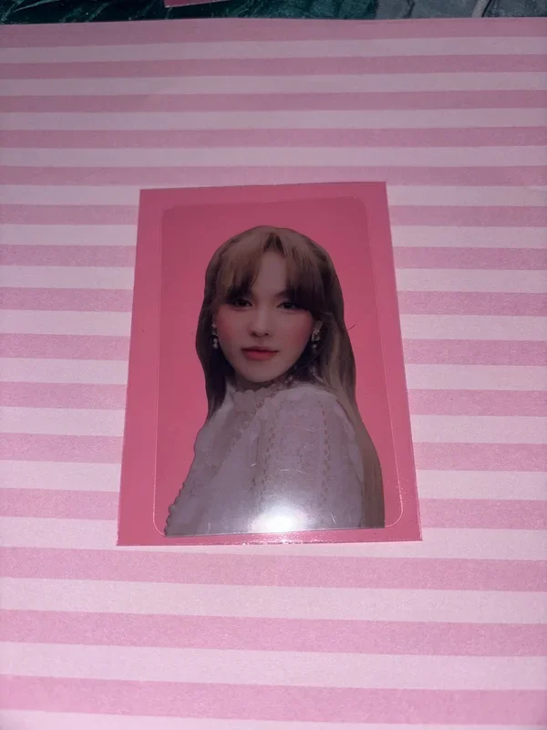 WENDY Like Water clear card