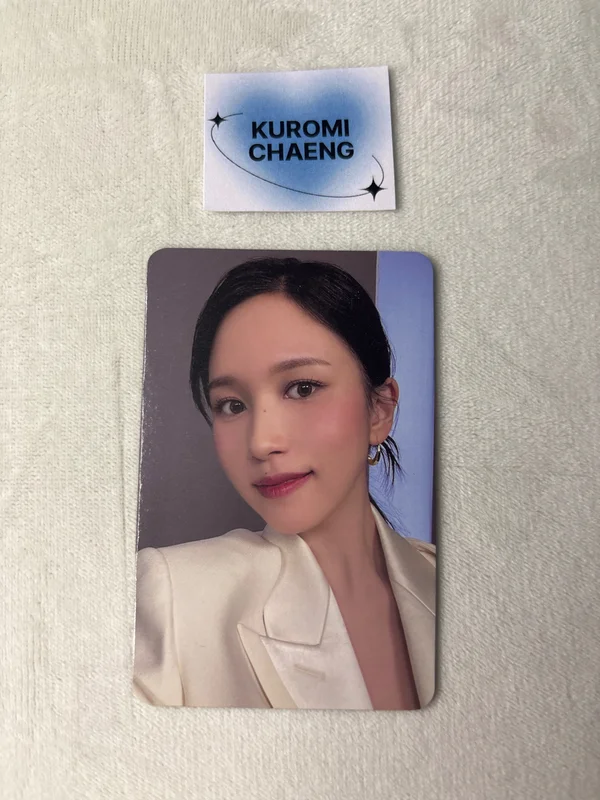 mina ready to be photocard