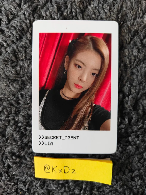 [CSI] CODENAME : SECRET ITZY TRADING CARD