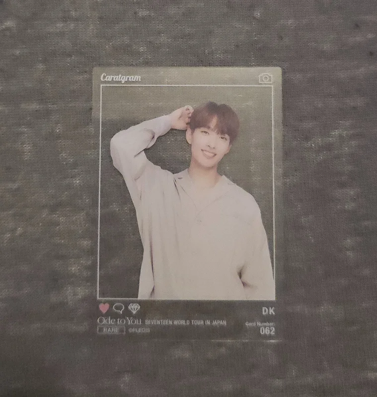 Seventeen DK ode to you japan trading card
