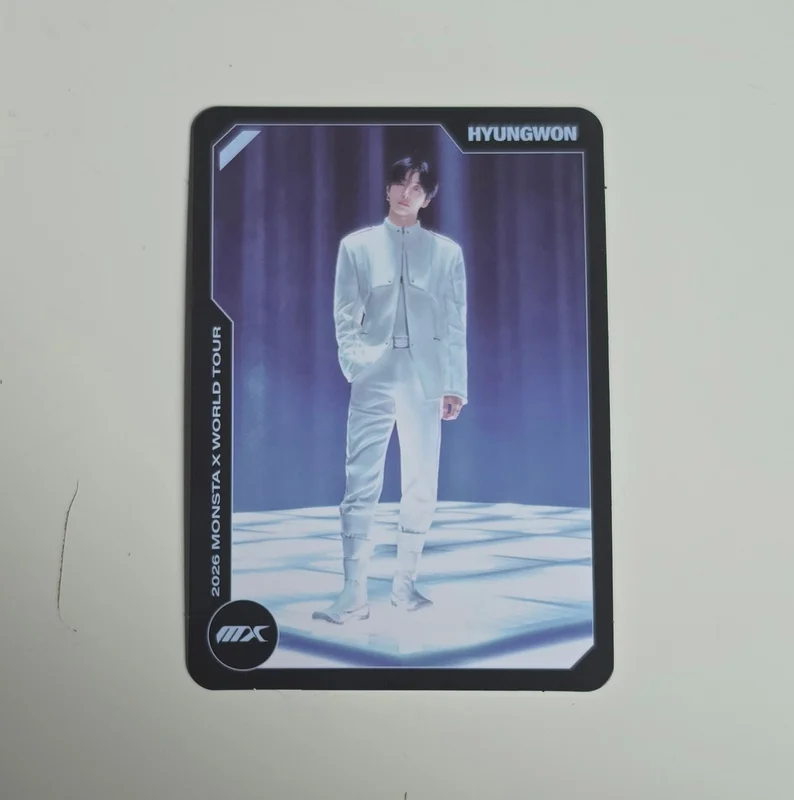 2026 MONSTA X WORLD TOUR [THE X : NEXUS] RANDOM PHOTOCARD PACK