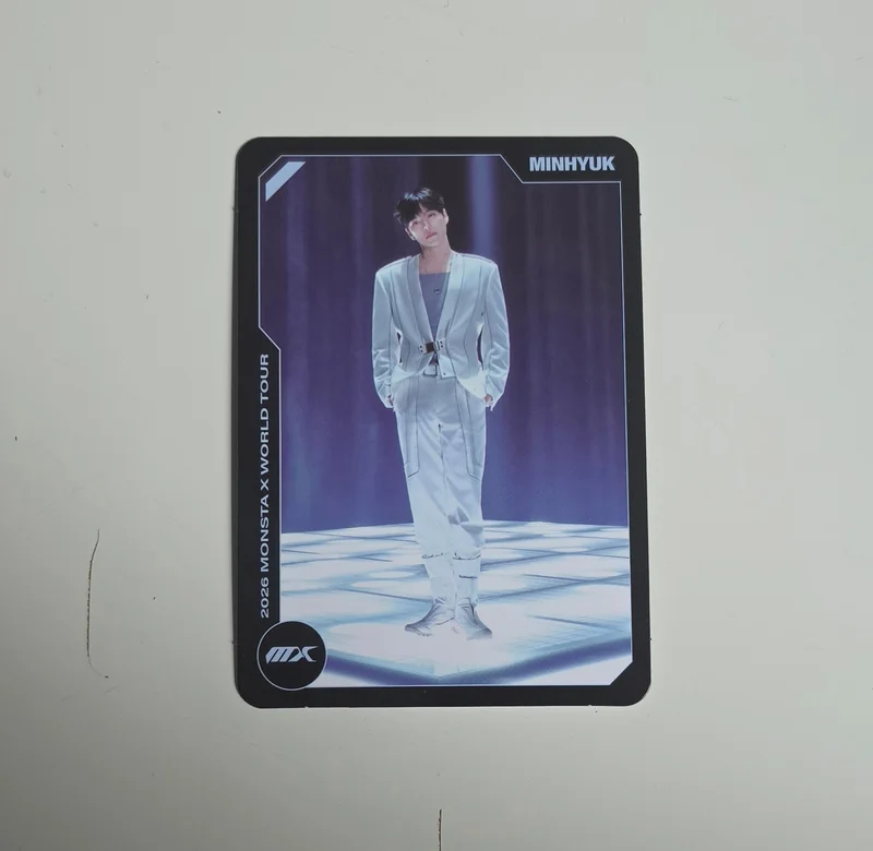 2026 MONSTA X WORLD TOUR [THE X : NEXUS] RANDOM PHOTOCARD PACK