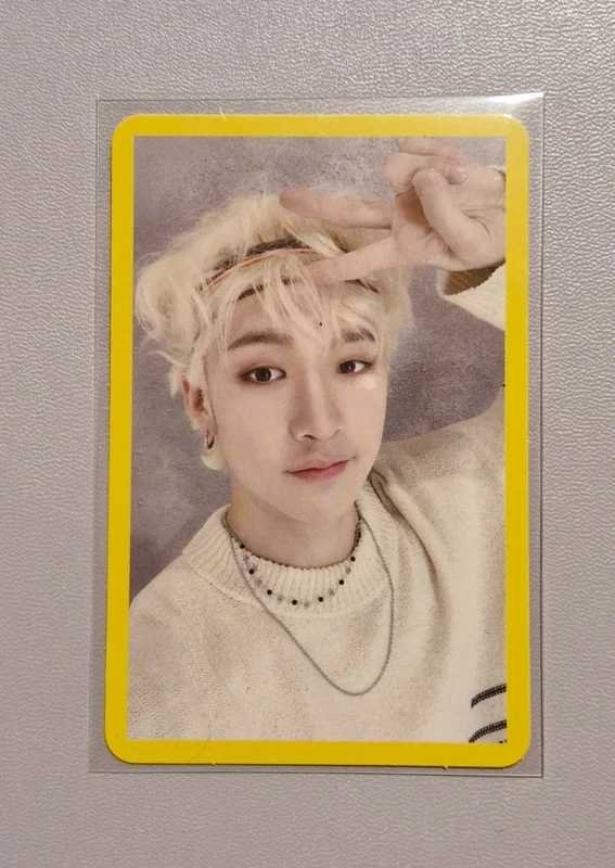 Pocamarket, Stray Kids BANG CHAN Clé 2 : Yellow Wood K-pop Photocard