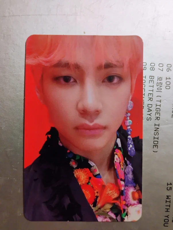BTS V 'BTS 3RD MUSTER [ARMY.ZIP+] PLAYER CARD SET' Photocard