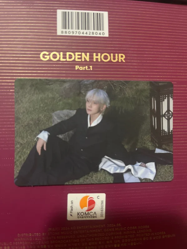 GOLDEN HOUR : Part.4 POCAALBUM VER. A VER.