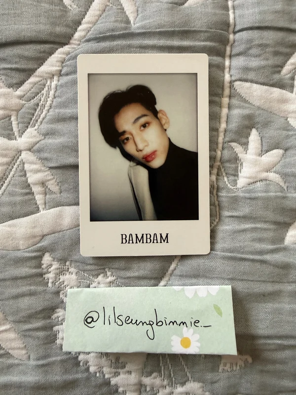 Bambam GOT7 I GOT7 6TH Fan Meeting ONCE UPON A TIME POLAROID PHOTOCARD A SET