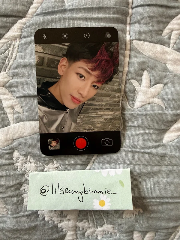 Bambam GOT7 I GOT7 6TH Fan Meeting ONCE UPON A TIME TRADING CARD SET