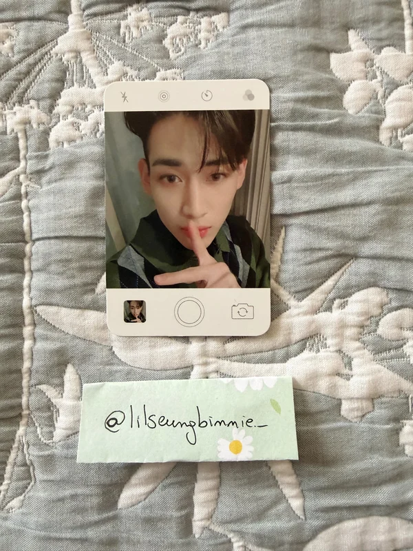 Bambam GOT7 I GOT7 6TH Fan Meeting ONCE UPON A TIME TRADING CARD SET