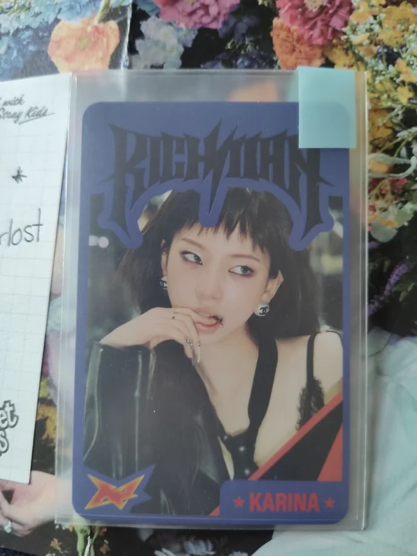 aespa WEEK #RichMan POP-UP RANDOM TRADING CARD SET B ver.