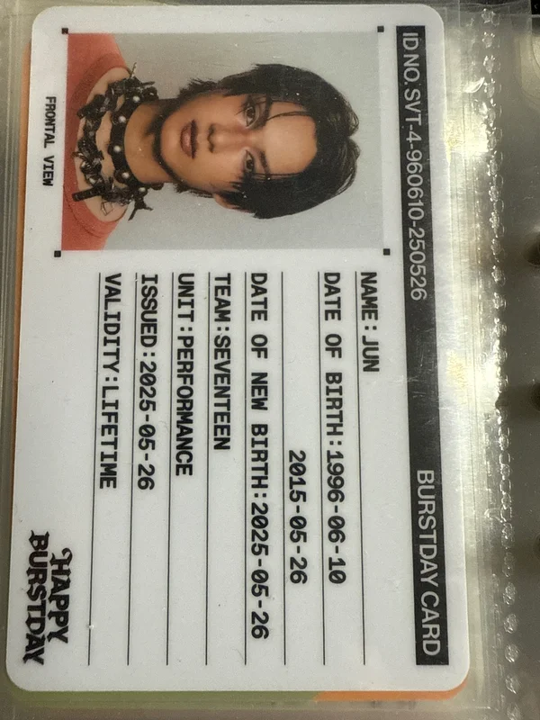 HAPPY BURSTDAY NEW BURSTDAY Ver.