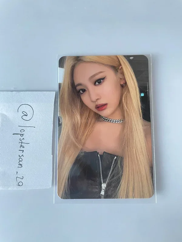 NINGNING aespa photocard Girls