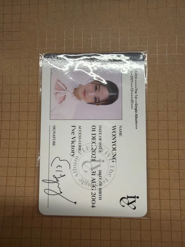 Ive Eleven Id Card