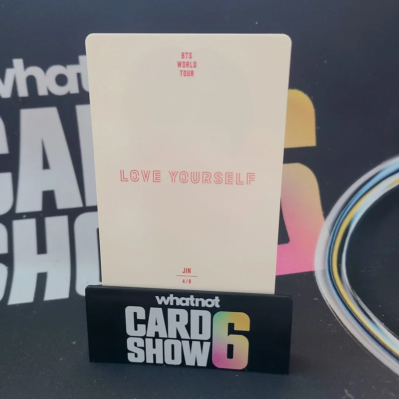 BTS JIN LOVE YOURSELF ミニフォト トレカ　7枚セット BTS Jin 'BTS WORLD TOUR 'LOVE YOURSELF' MINI PHOTO CARD Jin