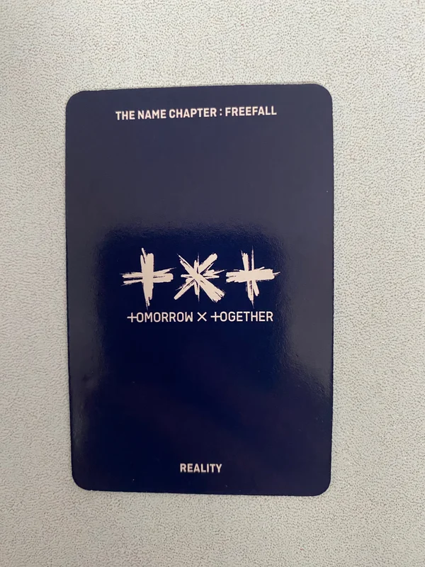 TXT YEONJUN 'The Name Chapter: FREEFALL REALITY ver.' Photocard