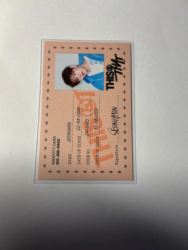 CORTIS MARTIN 'GREENGREEN Target Exclusive' Photocard | Sold by