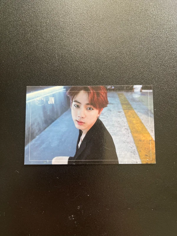 BTS Jin 'DARK&WILD - Jin' Photocard | Sold by madhwa | Used of