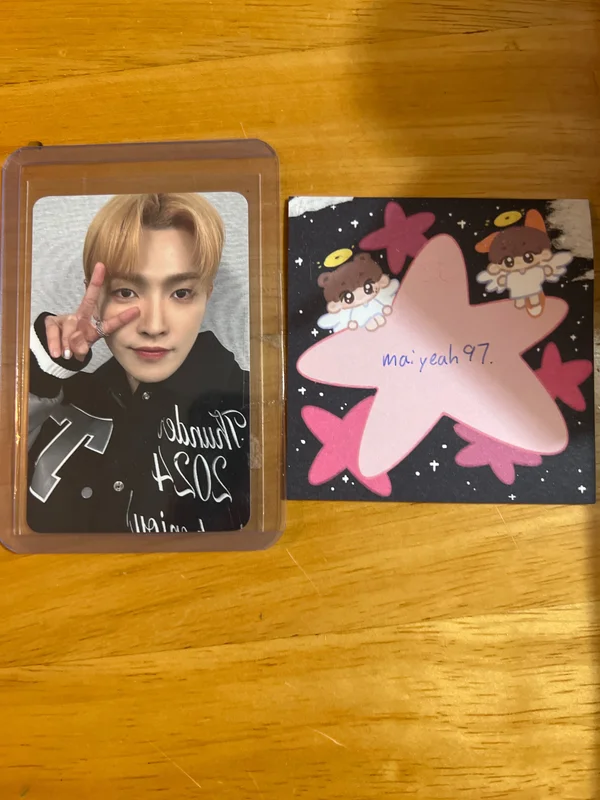 Pocamarket, ATEEZ HONGJOONG THUNDER 2024 POP-UP STORE REWARD K-pop