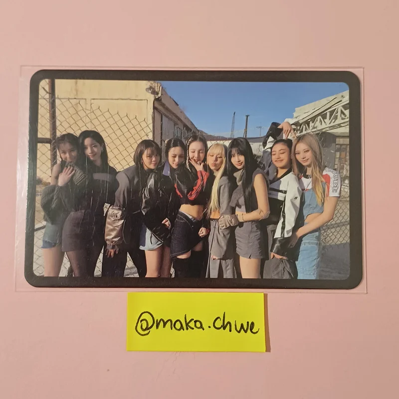 READY TO BE PHOTOCARD SET BE VER.