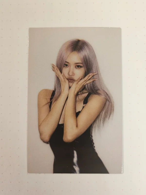 Pocamarket, BLACKPINK ROSE The Album K-pop Photocard