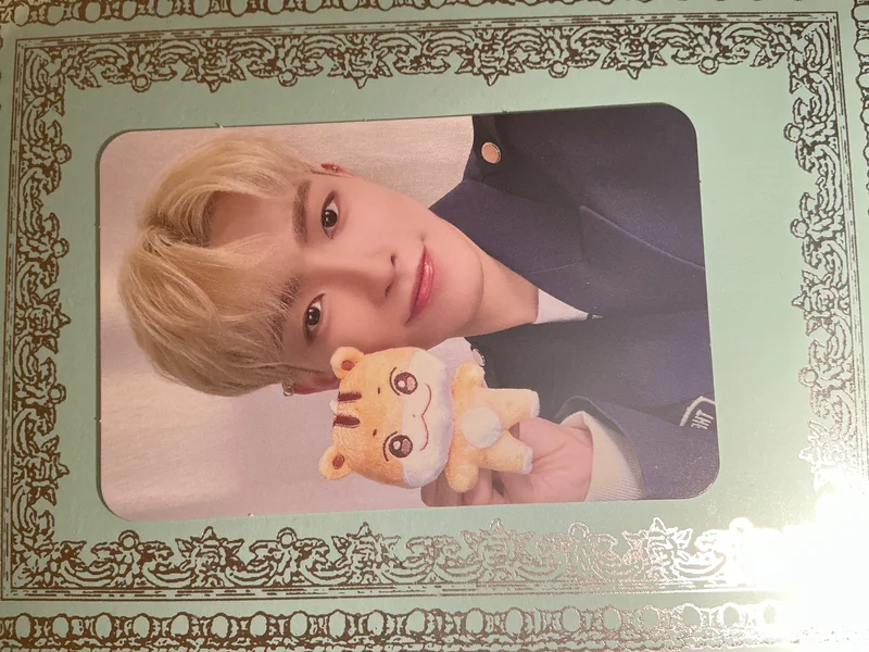 ATEEZ SAN 'ZERO : FEVER Part.1 THANXX ver. MYMUSICTASTE' Photocard