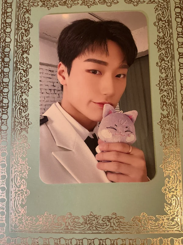 ATEEZ SAN 'ZERO : FEVER Part.1 THANXX ver. MYMUSICTASTE' Photocard