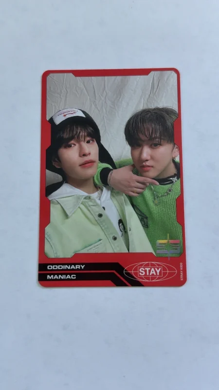 Seungmin & Changbin Oddinary unit card