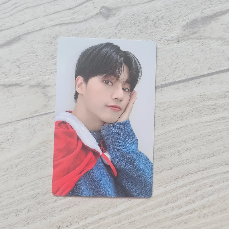 ATEEZ WOOYOUNG 'ATEEZ x KAURA 2023 CHRISTMAS POCA SET' Photocard