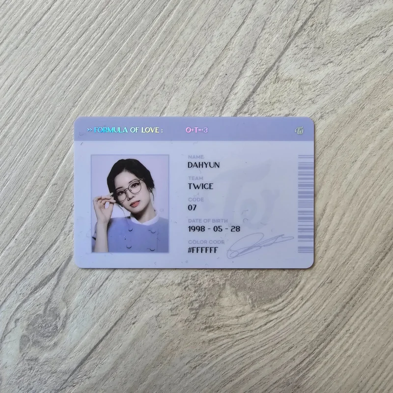 Formula of Love SCIENTIST ID CARD