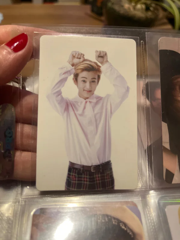 NCT Test message PHOTO CARD