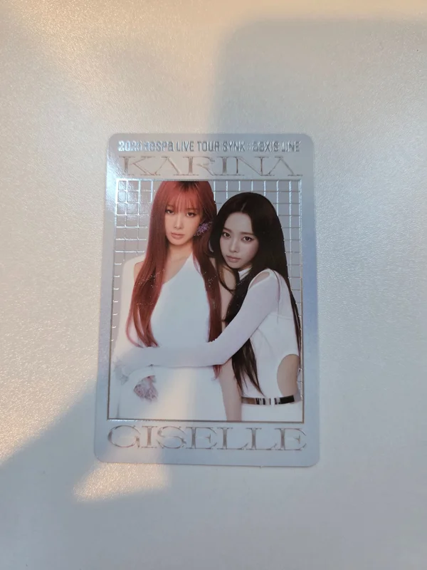 2025 aespa LIVE TOUR SYNK : aeXIS LINE RANDOM TRADING CARD SET Y ver.