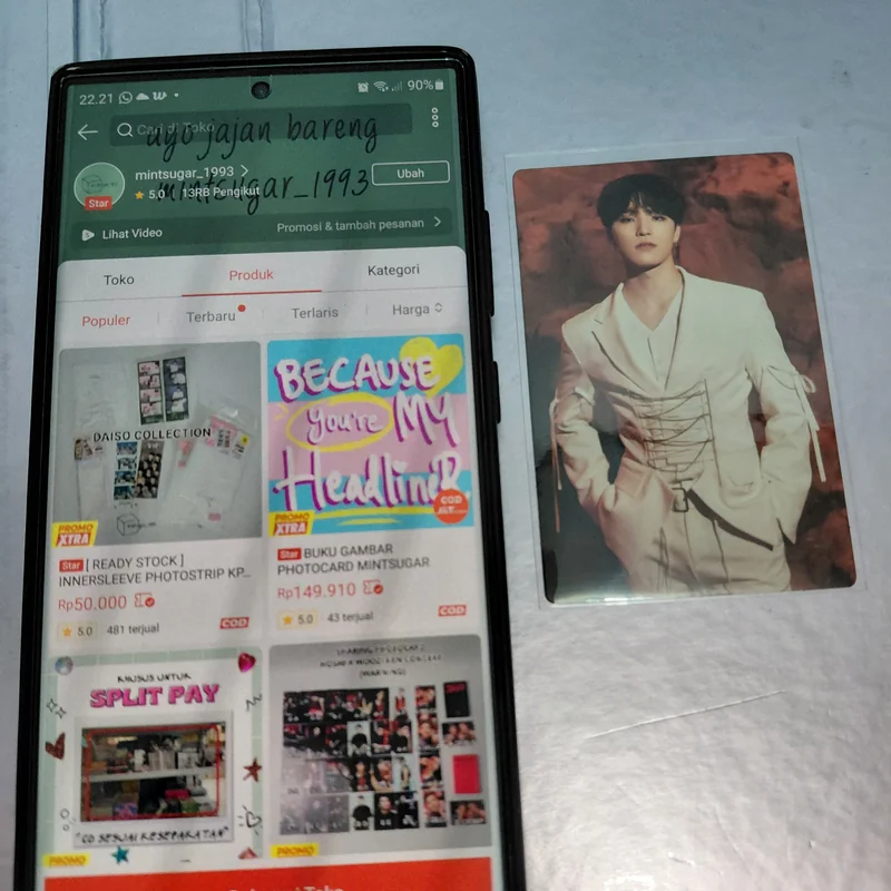 SEVENTEEN WORLD TOUR [BE THE SUN] Trading Card Set