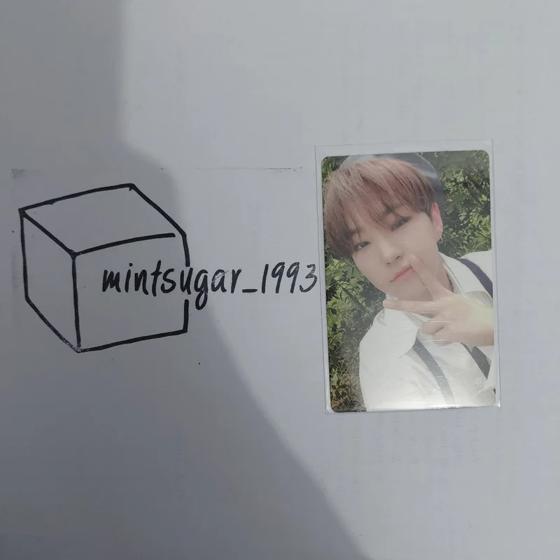 HOSHI ホシ An OdE アンオデ トレカ Pocamarket, Seventeen HOSHI An Ode Hope ver. K-pop Photocard