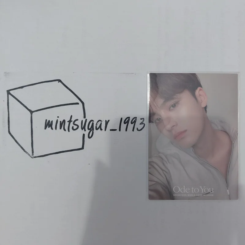SEVENTEEN WORLD TOUR ODE TO YOU IN JAPAN TRADING CARD