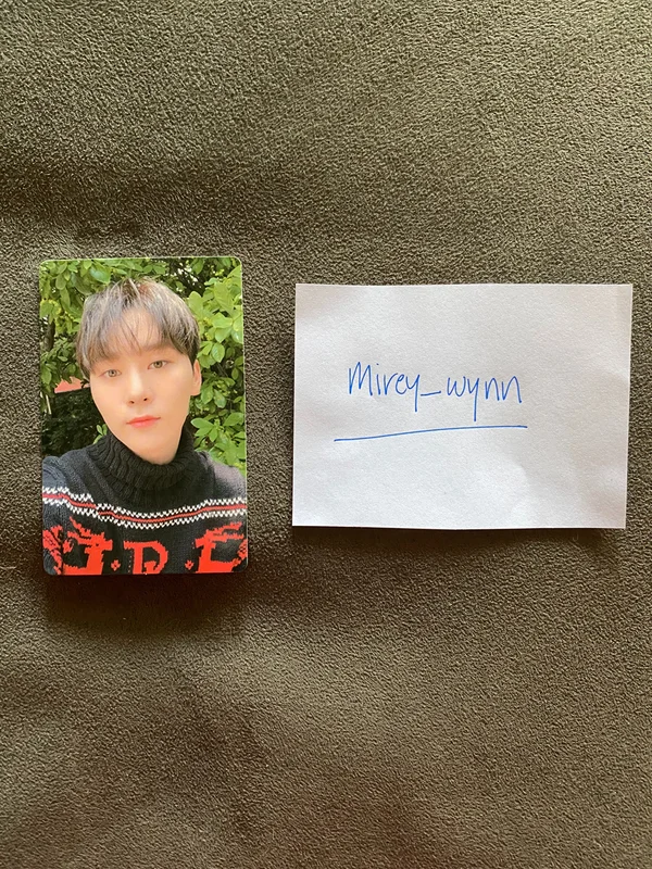 An Ode - The Poet Seungkwan Photocard