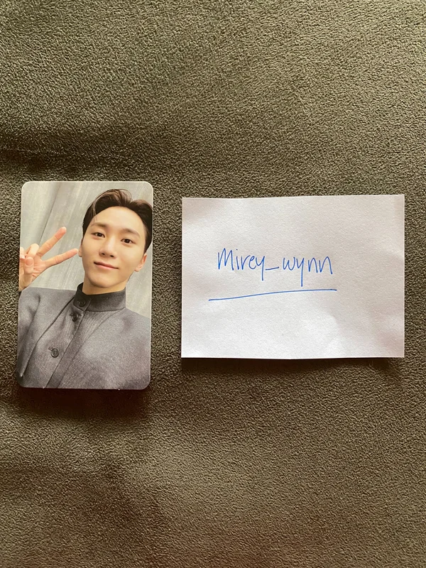 Face The Sun - ep.1 Control Seungkwan Photocard